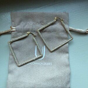 Uncommon James Gold-Tone Square Earrings